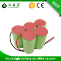 Paquet de batterie rechargeable de la capacité élevée 6V 5000mah NIMH D